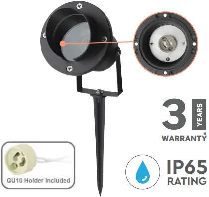 V-TAC VT-7704 LED Garden Spike Lamp A1