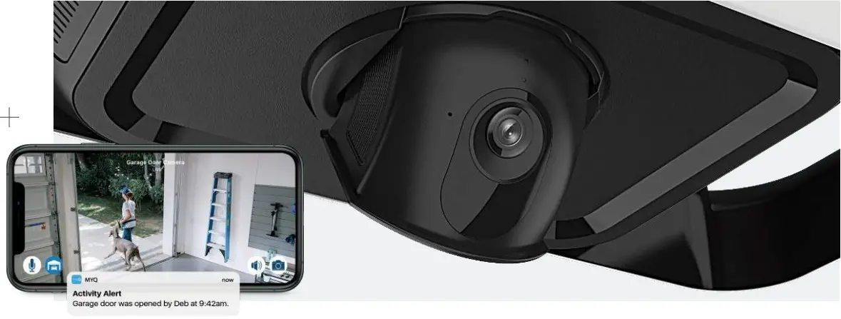 LiftMaster 87504 267 Secure View Smart Garage Opener with Built in Camera - fig 2