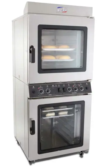 NU VU QB 4 Electric Convection Proofer Oven - Cover