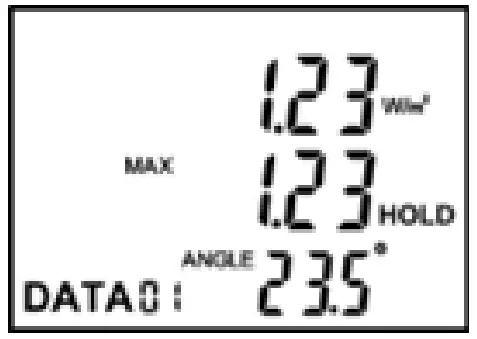 SPER SCIENTIFIC 860042 Solar Power Meter - Data Hold