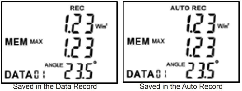 SPER SCIENTIFIC 860042 Solar Power Meter - MEM Mode