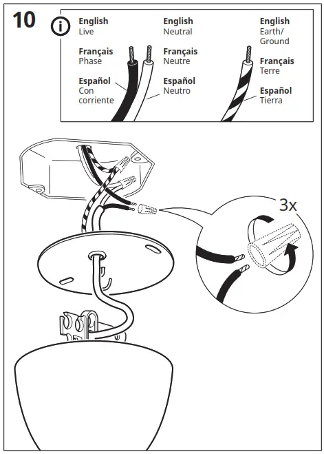 IKEA 405.049.99 GRINDFALLET Pendant Lamp - Figure10