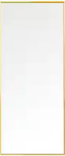 jimsMaison JMFLHBM03GB Large Rectangular Framed Wall Mounted Full Length Bathroom Vanity Mirror PRODUCT