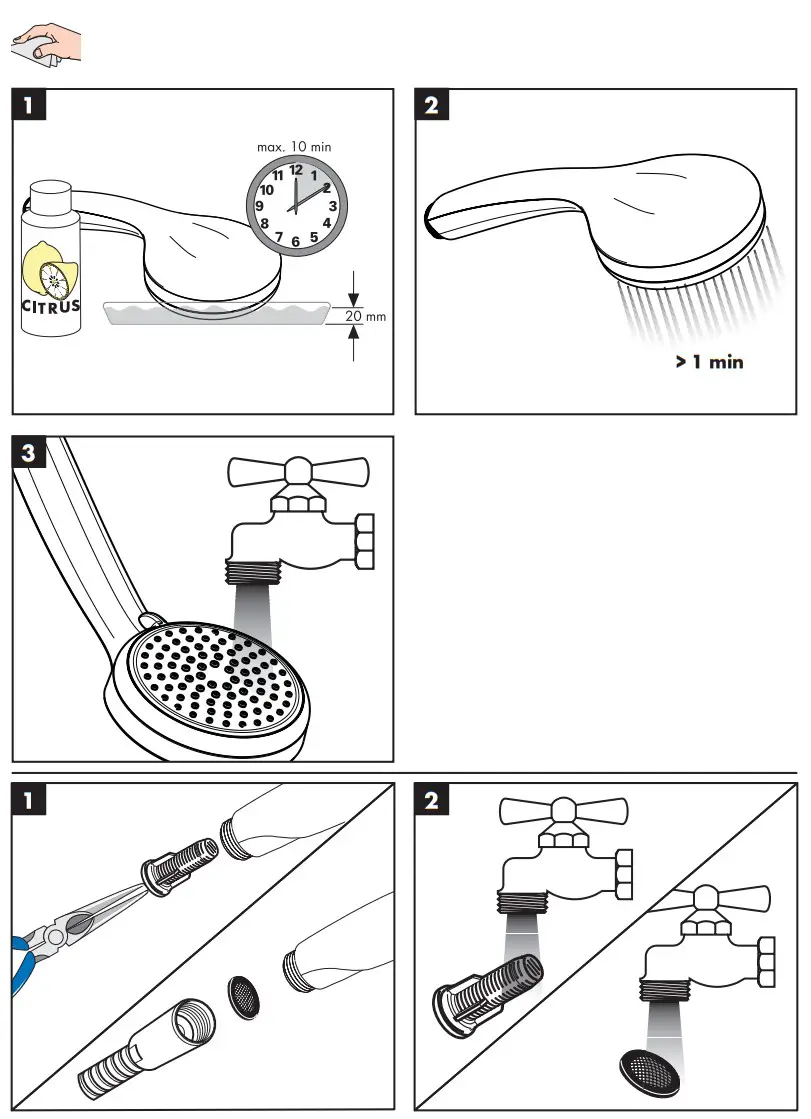 Hansgrohe 27774000 Unica'C Shower Set - fig 11