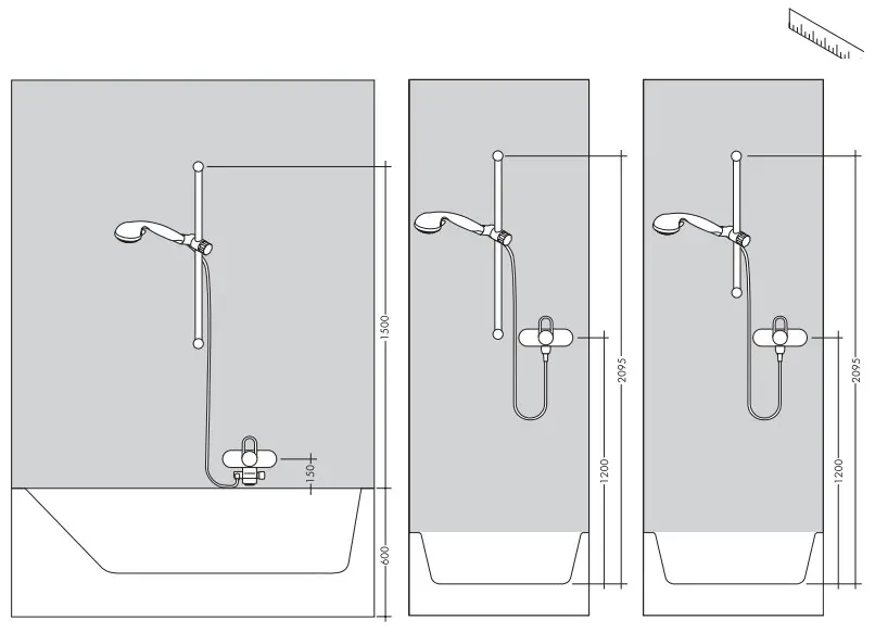 Hansgrohe 27774000 Unica'C Shower Set - fig 8