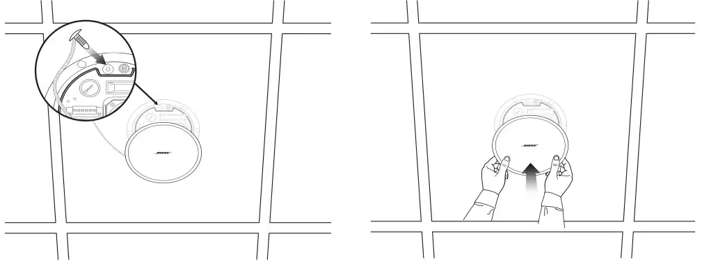 Attaching the Grille