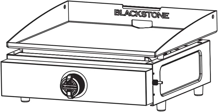 BLACKSTONE 1971 17 Inch Tabletop Griddle - b11