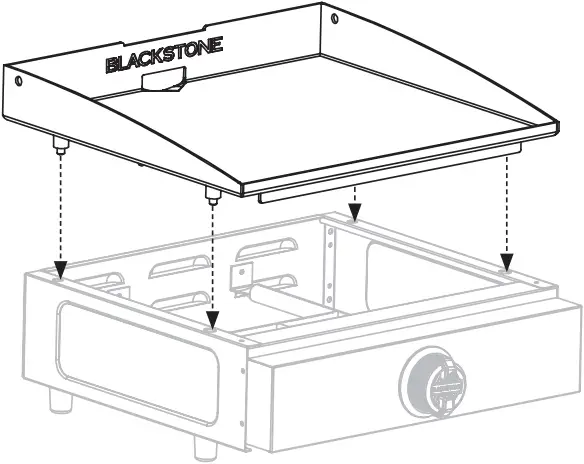 BLACKSTONE 1971 17 Inch Tabletop Griddle - b9