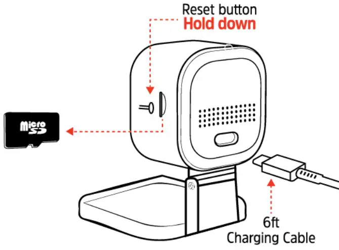 Energizer EIX11005 Smart WiFi Foldable Privacy Indoor Camera - CONNECT THE DEVICE 4