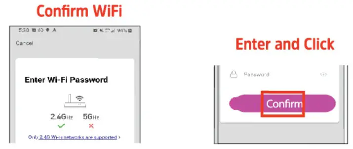 Energizer EIX11005 Smart WiFi Foldable Privacy Indoor Camera - CONNECT THE DEVICE 7