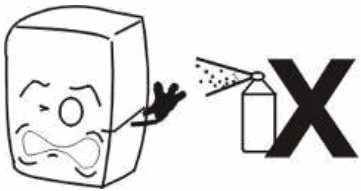 HAMOKI 251001 Four Sided Glass Display - No spray