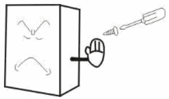 HAMOKI 251001 Four Sided Glass Display - hole making