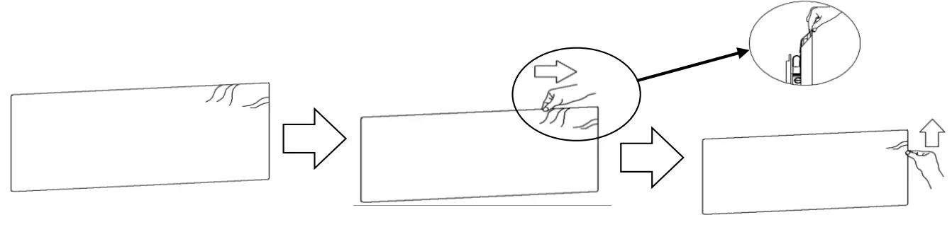 EPV Dark Star UST 2 eFinity EDGE FREE Ceiling Ambient Light Rejecting Fixed Frame Screen - Frame Assembly 9