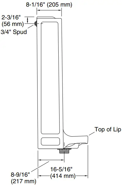 KOHLER K-25039-R Branham Full Stall Washout Urinal A2
