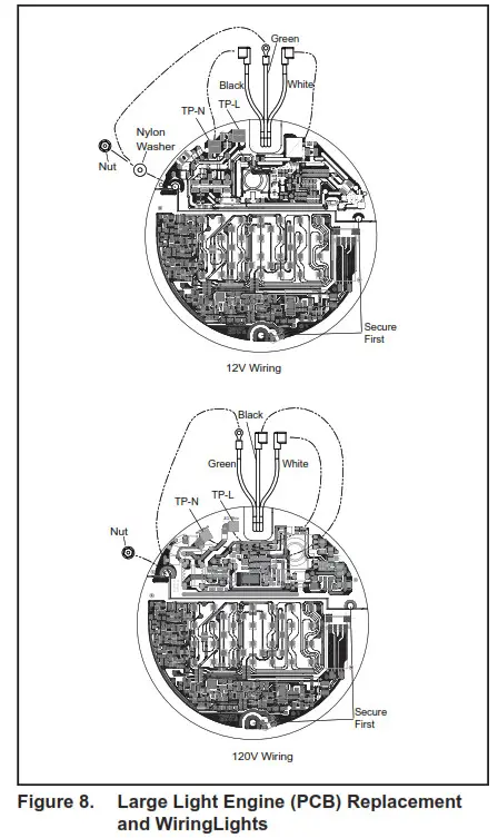 Jandy H0596700 WaterColors RGBW LED Underwater Large and Small Light - fig6