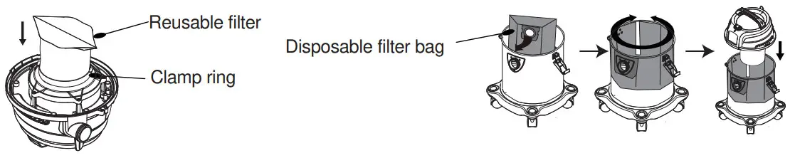 STANLEY SL18136 Wet-Dry Vacuum - DESCRTIPTION 3