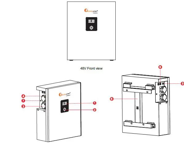 felicitysolar 5KWH LiFePO4 Battery System for Households-FIG-1