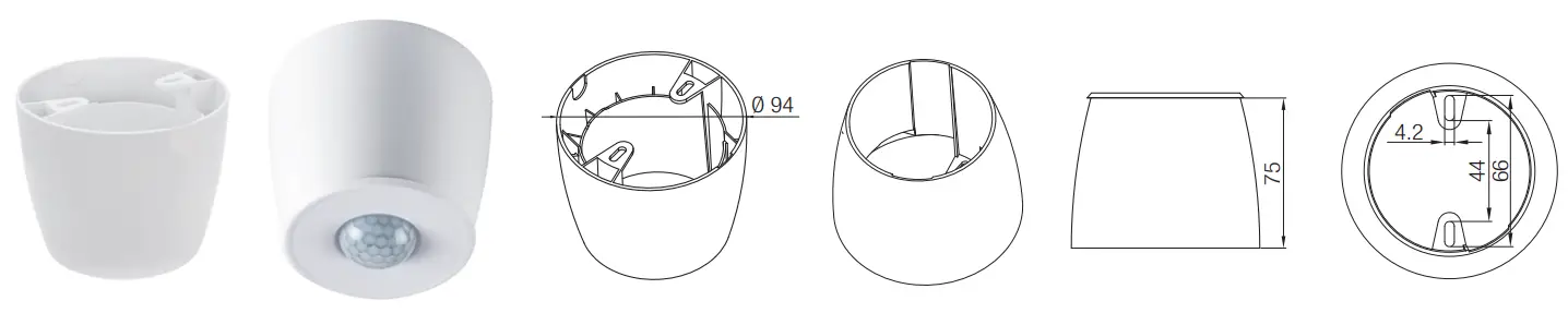 HYTRONIK HIR32 Series Flush Mount PIR Motion Sensor - fig 15