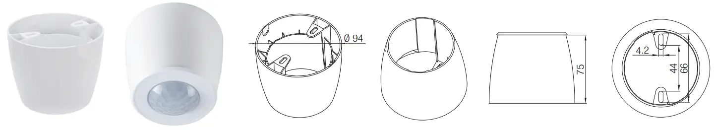 HYTRONIK HIR32 Series Flush Mount PIR Motion Sensor - fig 19
