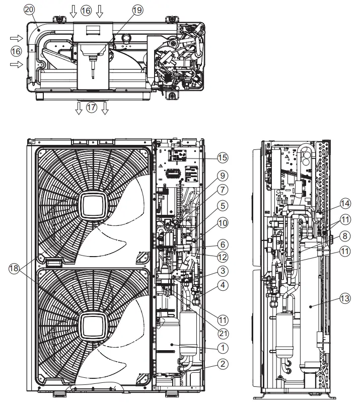 HITACHI RAS Series Set Free Mini Heat Pump System - fig 5