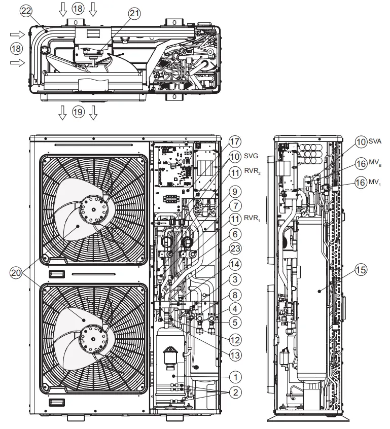 HITACHI RAS Series Set Free Mini Heat Pump System - fig 7