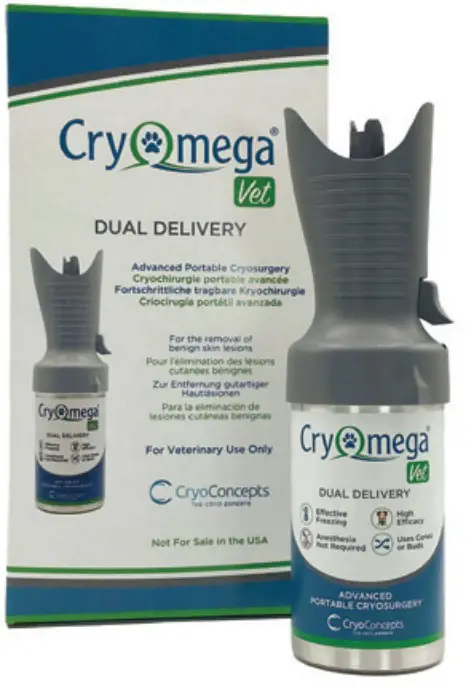 CryoConcepts Vet Dual Delivery Advanced Portable Cryosurgery