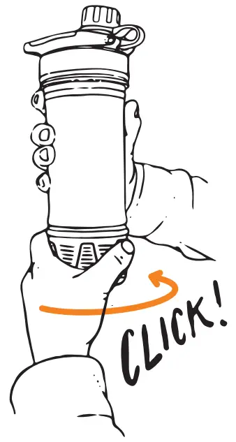 GRAYL GeoPress Filter and Purifier Bottle - cross-contamination