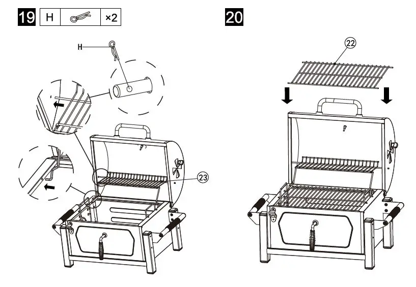 Royal-Gourmet-CD1519-Portable-Charcoal-Grill-15