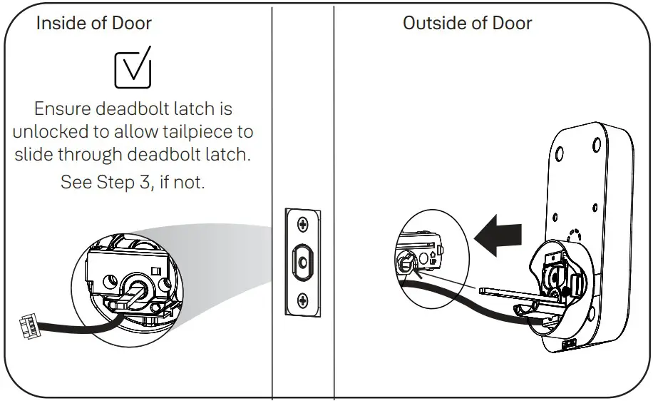 Yale YRD410 BLE 0BP Assure Lock 2 Keyed Deadbolt - fig 11