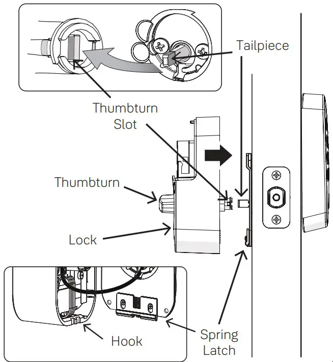 Yale YRD410 BLE 0BP Assure Lock 2 Keyed Deadbolt - fig 15