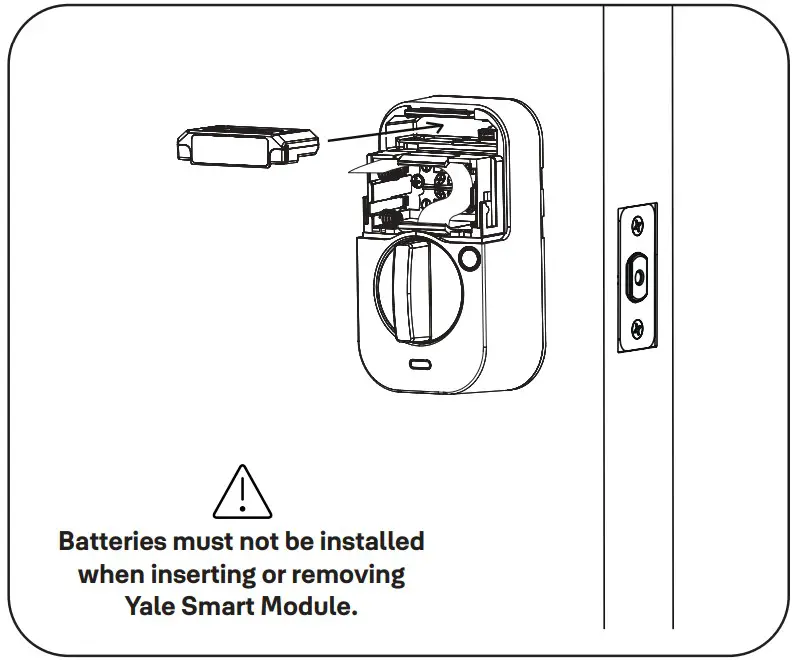 Yale YRD410 BLE 0BP Assure Lock 2 Keyed Deadbolt - fig 19