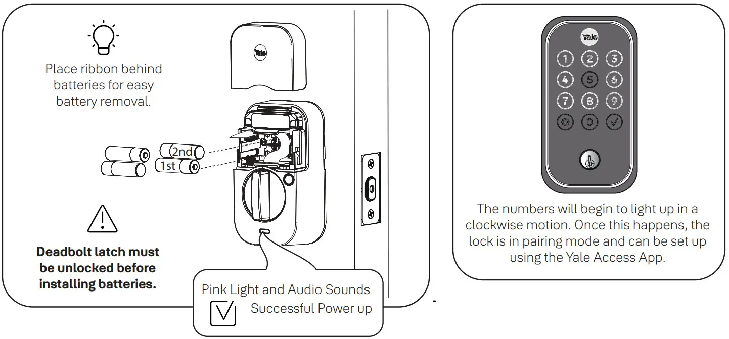 Yale YRD410 BLE 0BP Assure Lock 2 Keyed Deadbolt - fig 20