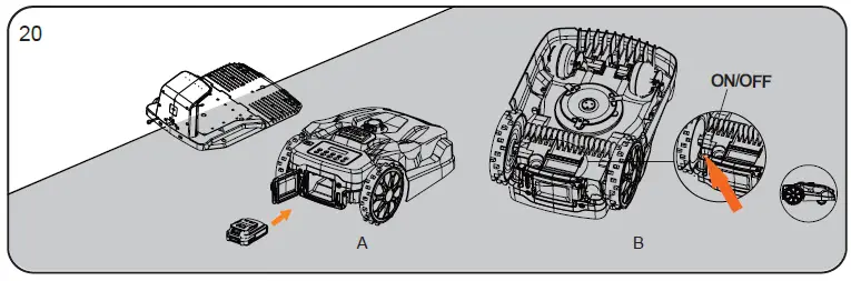 YARD-FORCE-XPower-800-Robotic-Lawn-Mower-fig- (9)