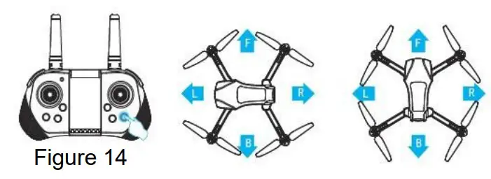 4DRC F3 4K GPS Drone with 4K Camera - Free mode