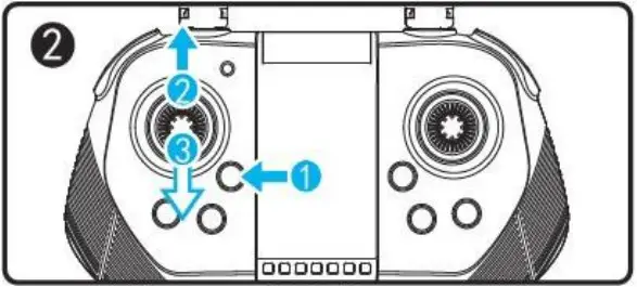 4DRC F3 4K GPS Drone with 4K Camera - Preparation for flight 3.