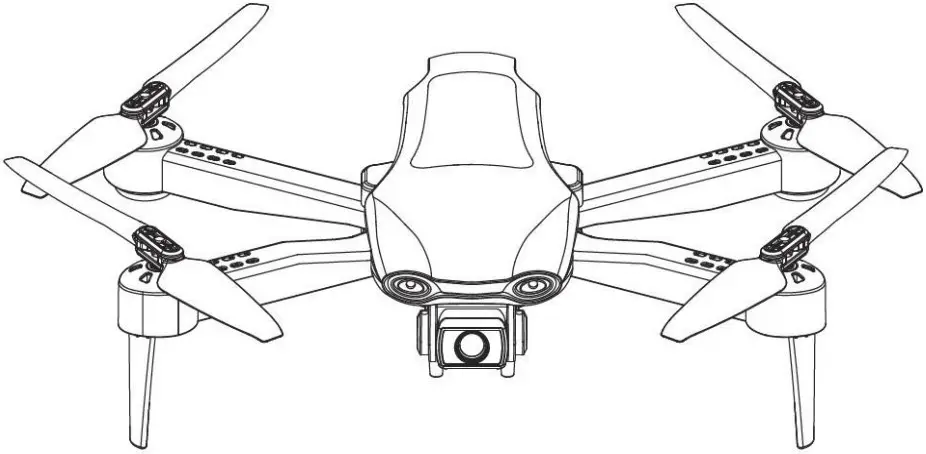 4DRC F3 4K GPS Drone with 4K Camera