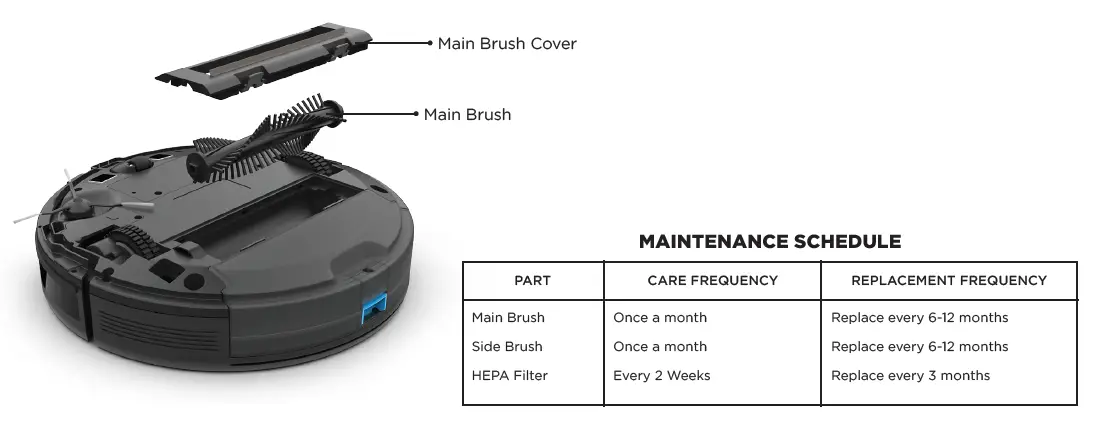 BLACK-DECKER-BDRV1-SLV-Auto-Charging-Pet-Robotic-Vacuum-with-HEPA-Filter-FIG-14