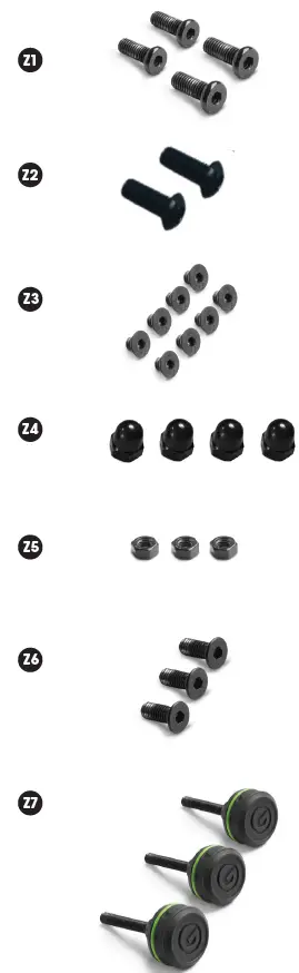 Gravity-GFDJT01-DJ-Desk-with-Adjustable-Laptop-and-Loudspeaker-Trays-fig-1