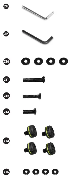 Gravity-GFDJT01-DJ-Desk-with-Adjustable-Laptop-and-Loudspeaker-Trays-fig-2