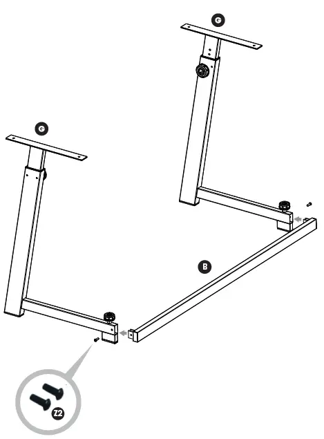 Gravity-GFDJT01-DJ-Desk-with-Adjustable-Laptop-and-Loudspeaker-Trays-fig-4