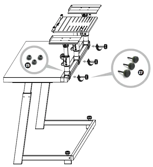 Gravity-GFDJT01-DJ-Desk-with-Adjustable-Laptop-and-Loudspeaker-Trays-fig-7