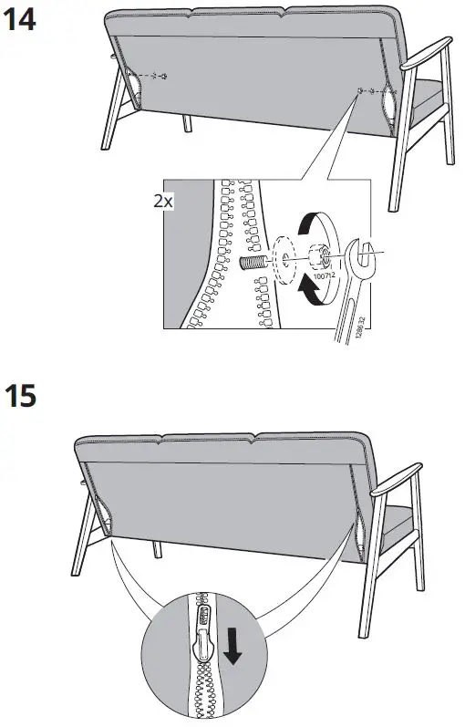 IKEA-EKENÄSET-3-Seat-Sofa-11