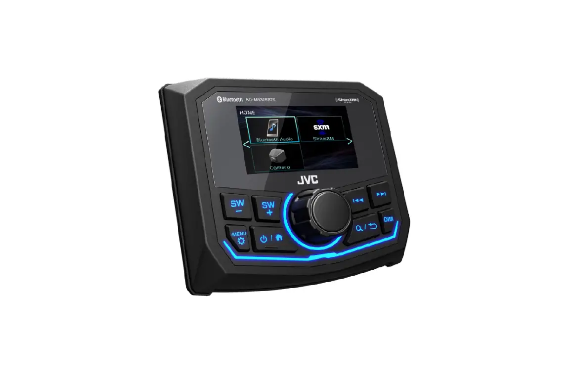 Jvc Kd-mr305bts Marine Digital Media Receiver Instruction Manual