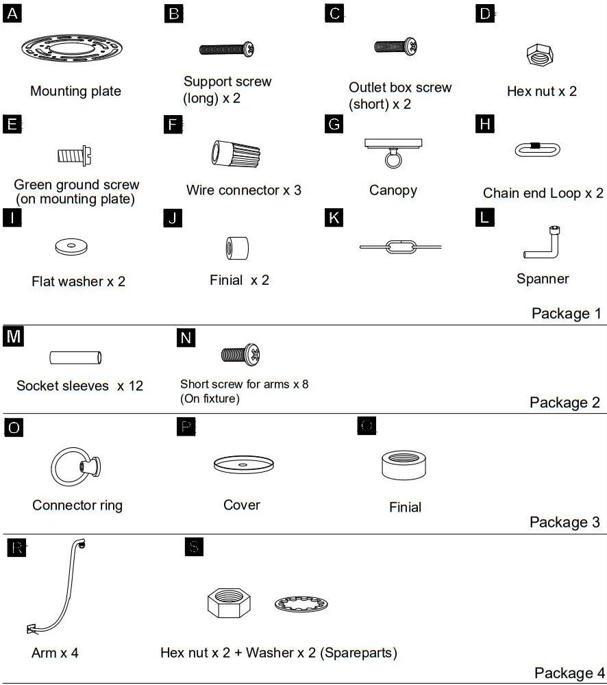 ACROMA 3912DRAZ 12 Lights 34In Wagon Wheel Modern Chandelier Driftwood - HARDWARE INCLUDED