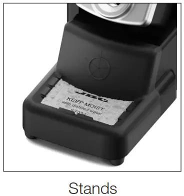 JBC S7034 Sponge for Stands - Aplication