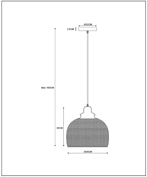 LUCIDE-43404-28-30-MESH-Hanging-Lamp-FIG-2