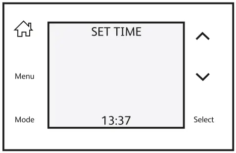 ESi Controls ESRTP4TOUCH Programmable Room Thermostat - Display 1