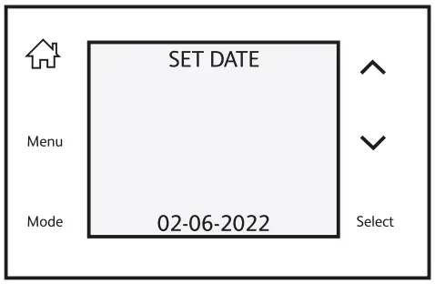 ESi Controls ESRTP4TOUCH Programmable Room Thermostat - Display 2