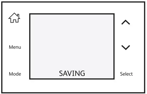ESi Controls ESRTP4TOUCH Programmable Room Thermostat - Display 3