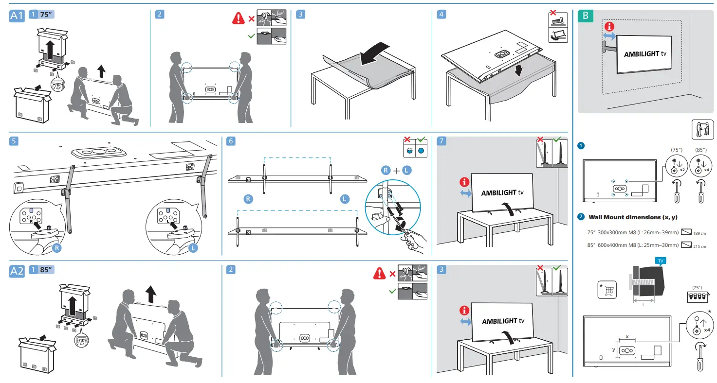 PHILIPS 85PUS8818 12 85 Inch UHD 4K Smart TV - Fig 1